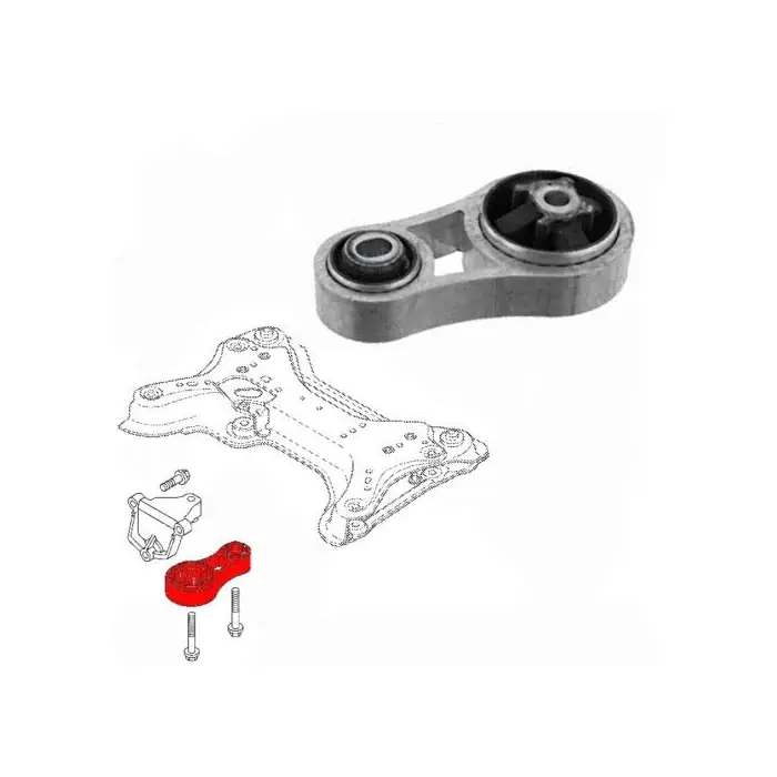 Renault Trafic II új utángyártott motortartó felső kitámasztó billenésgátló bak 2001-2014-ig Utolsó esély